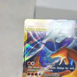 Reshiram & Charizard GX 20/214 Unbroken Bonds Ultra Rare Holo Pokemon Card NM - Image 4