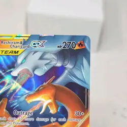 Reshiram & Charizard GX 20/214 Unbroken Bonds Ultra Rare Holo Pokemon Card NM - Image 5