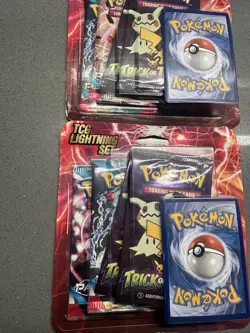 Lot Of 2 - Pokemon TCG Lightning Set 4 Packs + 1 Card Factory Sealed - Image 3
