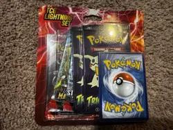 Lot Of 8 - Pokemon TCG Lightning Set 4 Packs + 1 Card Factory Sealed - Image 2