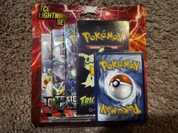Lot Of 8 - Pokemon TCG Lightning Set 4 Packs + 1 Card Factory Sealed - Image 3