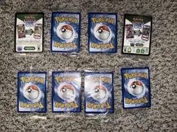 Pokemon TCG 8 Card FACTORY SEALED Lot NM Condition Black Star Promo Holo Rates - Image 3