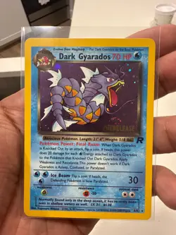 Dark Gyarados (Prerelease) 08/82 Wotc Promo Holo Pokemon TCG - Image 1