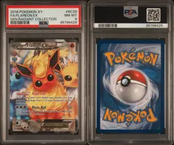 Pokemon PSA 8 Flareon EX RC28/RC32 XY Generations Radiant Collection NM - MT - Image 3