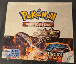 Pokemon TCG Scarlet & Violet Obsidian Flames Booster Box Factory Sealed 2023 820650863745 - Image 1