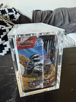 Pokemon TCG Scarlet & Violet - Obsidian Flames Booster Box - Sealed- w/ acrylic! 820650863745 - Image 4
