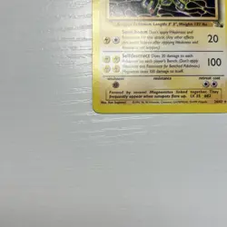 Pokemon TCG Magneton Fossil Card 26/62 Unlimited Non-Holo Rare - Image 2