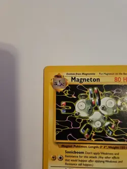 Pokemon TCG Magneton Fossil Card 26/62 Unlimited Non-Holo Rare - Image 5