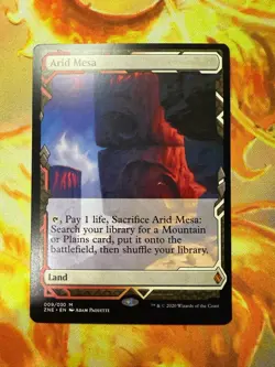 MTG ZNE 009 Arid Mesa NM EN Zendikar Rising Expeditions - Image 1