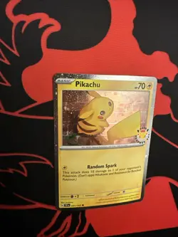 Pikachu (Pokemon Day 2026) 051/162 TCG Card Cosmos Holo 2 - Image 3