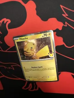 Pikachu (Pokemon Day 2026) 051/162 TCG Card Cosmos Holo 2 - Image 4