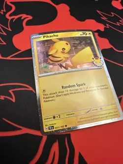 Pikachu (Pokemon Day 2026) 051/162 TCG Card Cosmos Holo 2 - Image 5