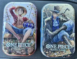 ONE PIECE CARD GAME - TIN PACK SET VOL. 2 2 tins - Image 1