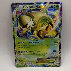 Chesnaught EX XY18 Pokemon 2014 Black Star Promo Tcg MP Card Collectible - Image 1