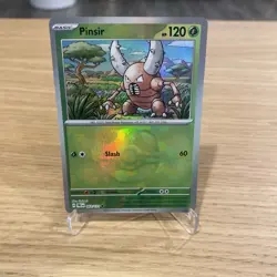 Pokemon TCG 003/131 Master Ball Pinsir Prismatic Evolutions Reverse Holo Card - Image 1