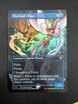 Mistbind Clique (FOIL SPECIAL GUEST) - Lorwyn Eclipsed (MTG) NM - Image 1