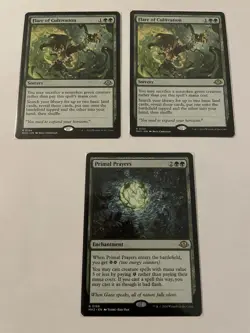 Flare of Cultivation Modern Horizons 3 NM Regular Two Copies And Primal Prayers - Image 1