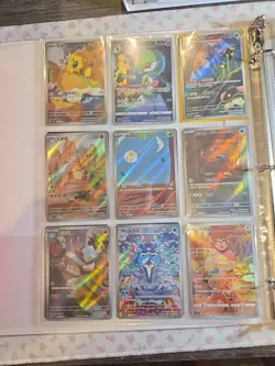 Pokemon Card Lot Binder V/VMAX IR Hits 180 Cards NM Full Art - Image 2