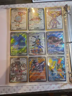 Pokemon Card Lot Binder V/VMAX IR Hits 180 Cards NM Full Art - Image 4