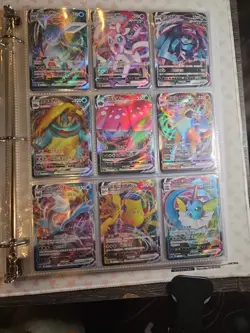 Pokemon Card Lot Binder V/VMAX IR Hits 180 Cards NM Full Art - Image 5