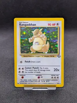 Kangaskhan 5/64 Jungle Set Holo Rare Pokemon WOTC LP/Played - Image 1