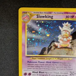 Slowking 14/111 Neo Genesis Holo Rare Pokemon TCG - NM - Image 3