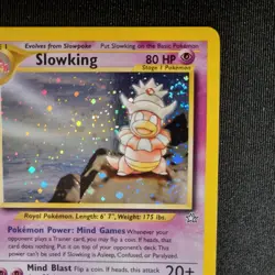 Slowking 14/111 Neo Genesis Holo Rare Pokemon TCG - NM - Image 4
