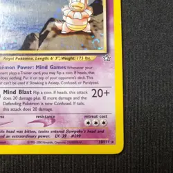 Slowking 14/111 Neo Genesis Holo Rare Pokemon TCG - NM - Image 5