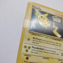 Pokemon TGC Pikachu (Movie Promo) 04 Wotc Promo Regular VERY small crease - Image 3