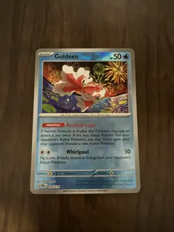 Goldeen 020/131 Poke Ball Reverse Holo - Prismatic Evolutions Pokemon - NM - Image 1
