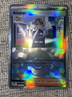 Pokemon TCG Amarys 093/131 Prismatic Evolutions - Pokeball Reverse Holo - NM - Image 2