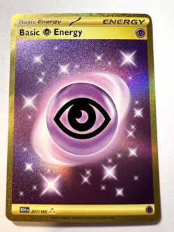 Pokemon TCG Basic Psychic Energy Scarlet & Violet-151 207/165 Gold English - Image 1