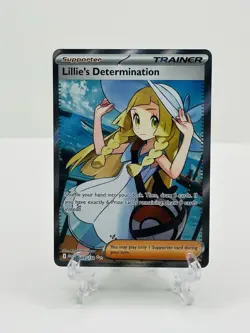 🔥Pokemon TCG-Lillie's Determination-169/132-Me01: Mega Evolution-Holo-M/NM!🔥 - Image 1