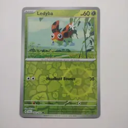 Pokemon TCG: Ledyba - 002/142 - Reverse Holo - Stellar Crown - NM - Image 1