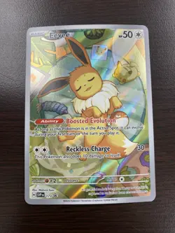 2025 Pokemon Eevee Black Star Promo SVP 173 Prismatic Evolutions - Image 1