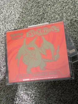 Pokemon XY Evolutions Mega Charizard Elite Trainer Box + Acrylic Case 755541090699 - Image 2