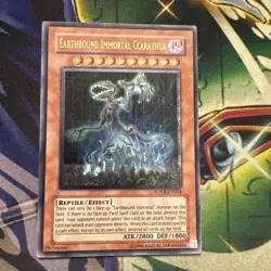 Yugioh! Earthbound Immortal Ccarayhua SOVR-EN024 Ultimate Rare Unlimited LP - Image 1