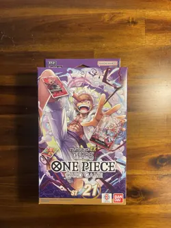 One Piece TCG: Gear 5 Starter Deck EX - ST-21 - English - New - Factory Sealed - Image 1