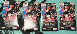 One Piece OP-09 Emperors in the New World Lot of 4 Sleeved Booster Pack Sealed! - Image 1