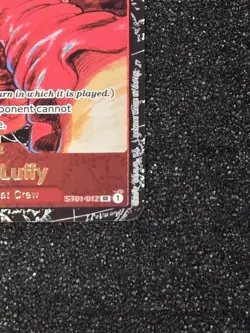 One Piece TCG Monkey.D.Luffy SR Alt Art Awakening of New Era ST01-012 English - Image 5