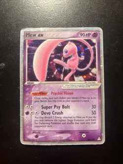 Mew ex 100/110 Holon Phantoms Holo Ultra Rare Pokemon TCG Nintendo - Image 1
