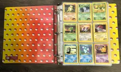 Vintage Pokemon Binder Collection 1999-2002 era WotC Bulk w/1st Editions & Rares - Image 2