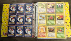 Vintage Pokemon Binder Collection 1999-2002 era WotC Bulk w/1st Editions & Rares - Image 3