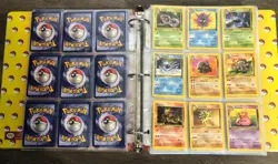 Vintage Pokemon Binder Collection 1999-2002 era WotC Bulk w/1st Editions & Rares - Image 4