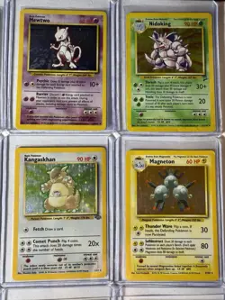 Pokemon Vintage Lot 11 Cards Holo WOTC 1999 1st Edition Fossil Jungle Base Set 2 - Image 4