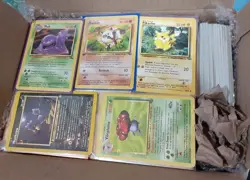 875 Vintage Pokemon Card Bundle. Includes Rares & 1st Edition. LP-MP TCG Lot - Image 4