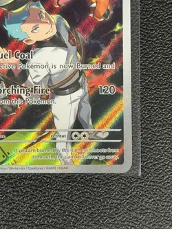 Team Rocket's Houndoom 191/182 Illustration Rare Destined Rivals NM Pokemon - Image 3