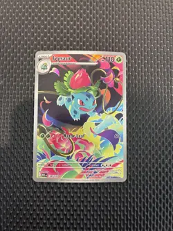 Ivysaur Illustration Rare 134/132 PACK FRESH Mega Evolution Pokemon TCG English - Image 1
