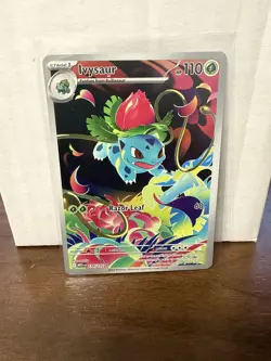 Ivysaur Illustration Rare 134/132 PACK FRESH Mega Evolution Pokemon TCG English - Image 1