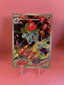 Ivysaur Illustration Rare 134/132 PACK FRESH Mega Evolution Pokemon TCG English - Image 1